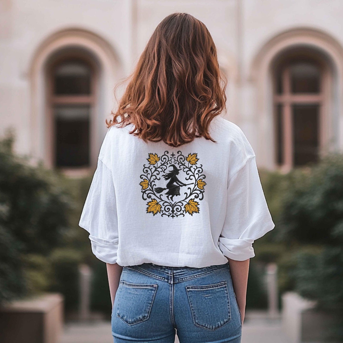 Halloween Embroidery Design Set β 4 Unique Halloween Themed Designs for Machine Embroidery, Pumpkin Ghost Bat Witch Embroidery Pattern PES