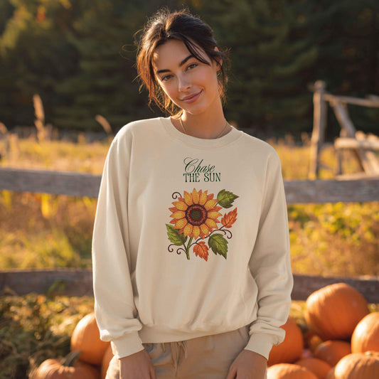 Sunflower Embroidery Machine Design - Perfect for Fall Projects, Home Decor, or Gifts, Cozy Sunflower Pattern PES for Seasonal DIY Projects