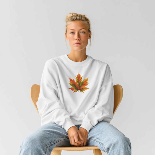 Autumn Maple Leaf Embroidery Design, Perfect for Fall Home Decor & Gifts, High-Quality Embroidery for Any Project! Maple Pattern PES DST EXP