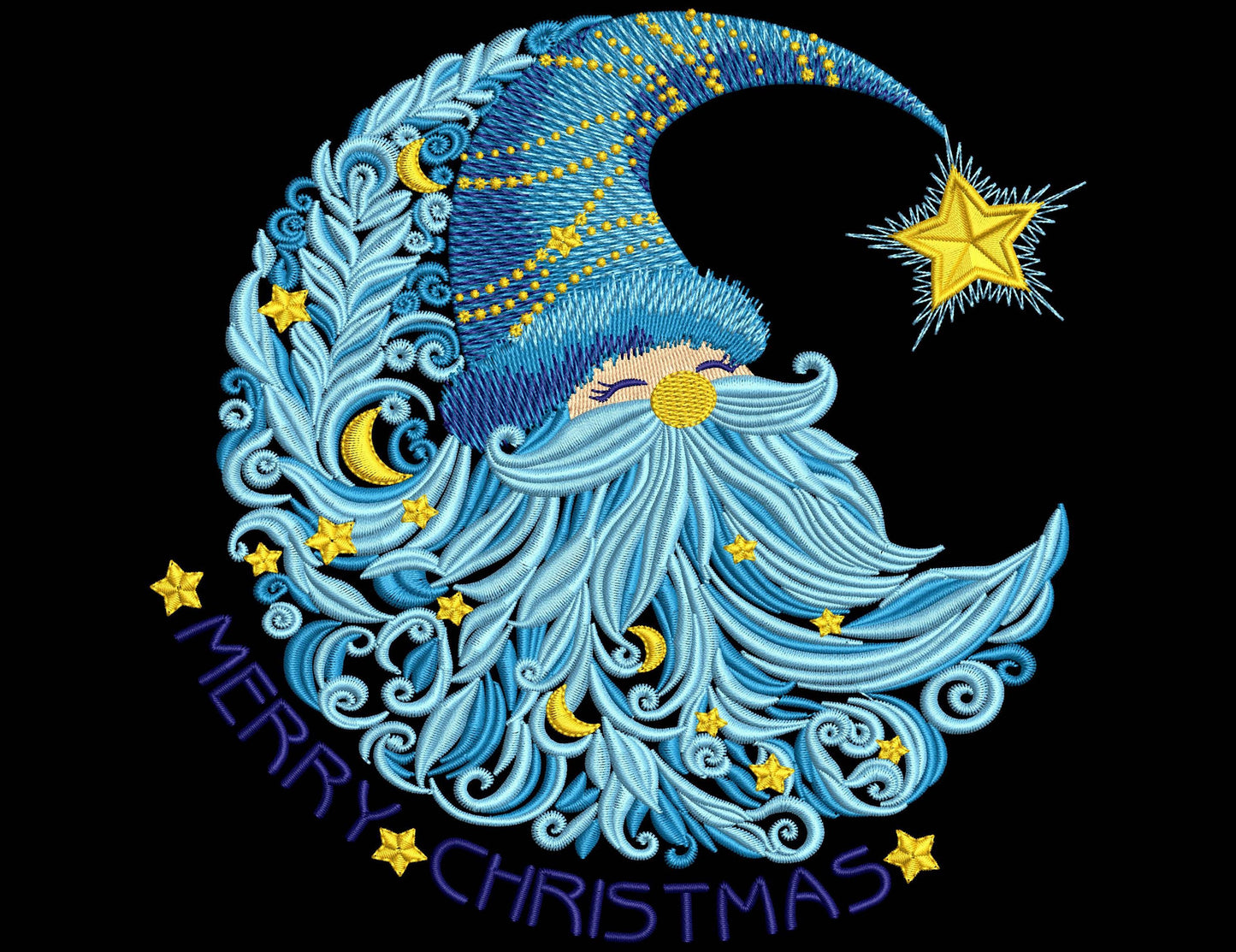 Christmas Gnome Machine Embroidery Design, Merry Christmas Embroidery Design PES, Xmas Design for Holiday Decoration, Sweatshirt Embroidery