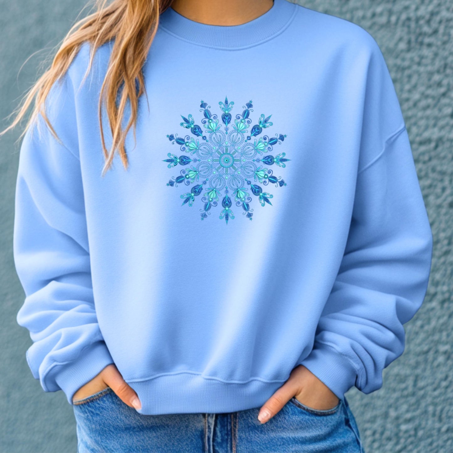 Snowflake Embroidery Design, Intricate Machine Embroidery Snowflake Design, Christmas Machine Embroidery Design, Art Nouveau Snowflake