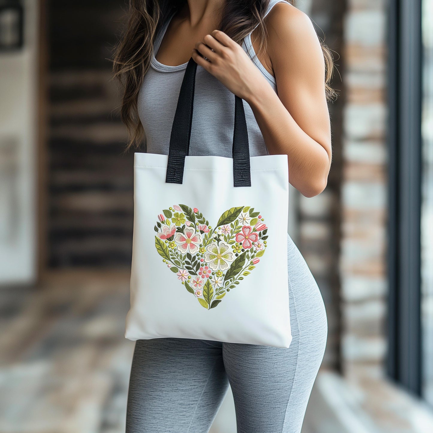 Floral Heart Embroidery Design PES, Valentine’s Day Machine Embroidery DST, Wedding Decor Pattern, Instant Download, Romantic Gift Idea PES