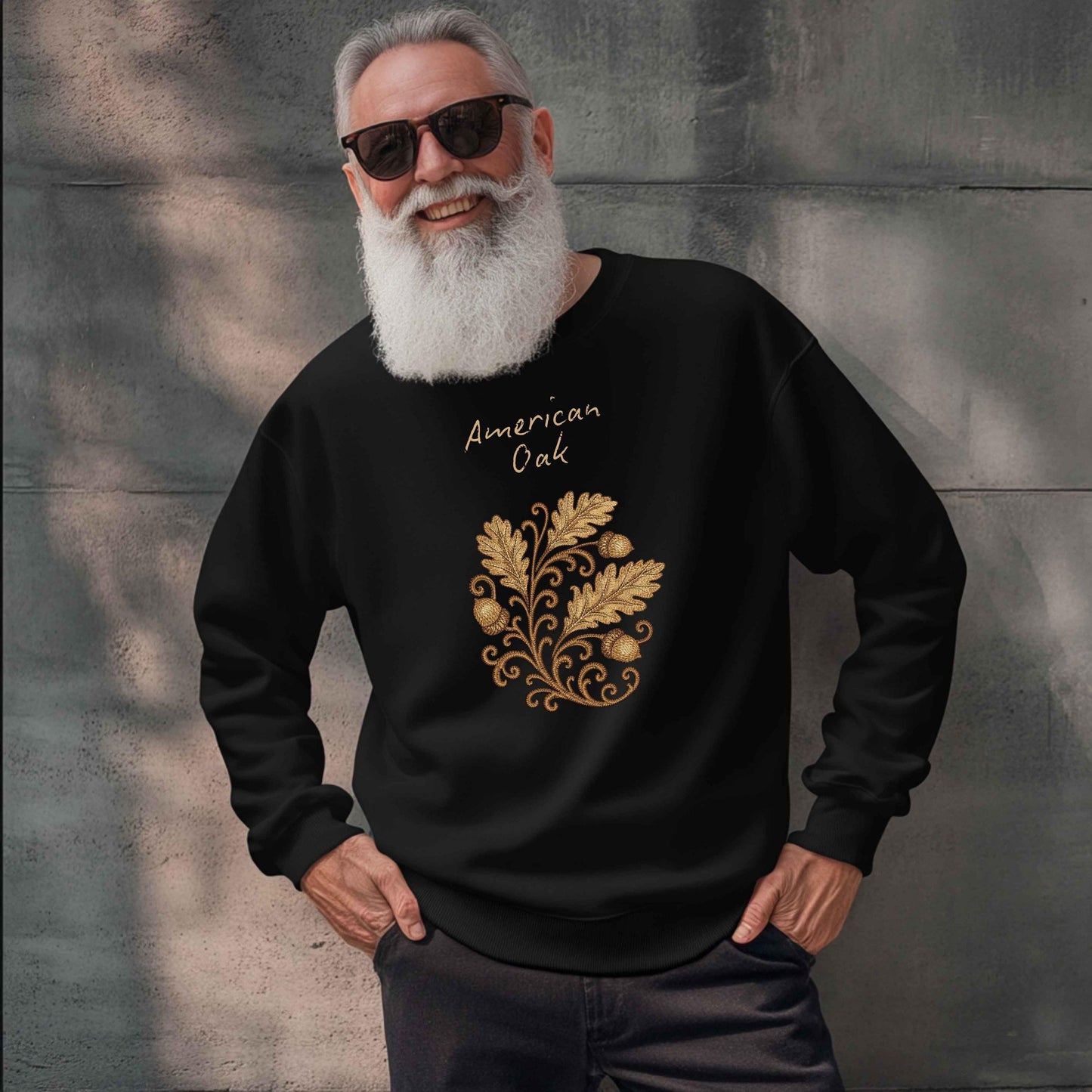 Oak Branch Embroidery Design – Autumn Oak Leaves & Acorns, Fall Machine Embroidery for Seasonal Projects, Instant Download, Oak Pattern PES