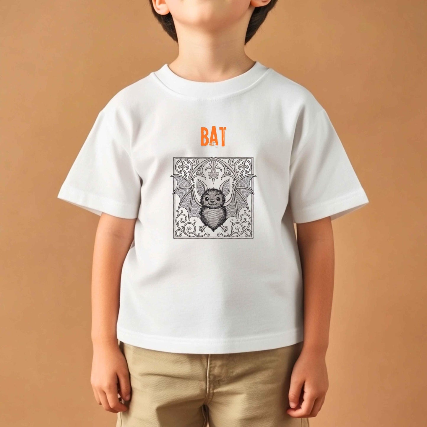 Spooky Cute Bat Machine Embroidery Design, Perfect for Halloween Crafts! Available in Multiple Sizes 4x4 Hoop & Formats, Halloween Bat PES