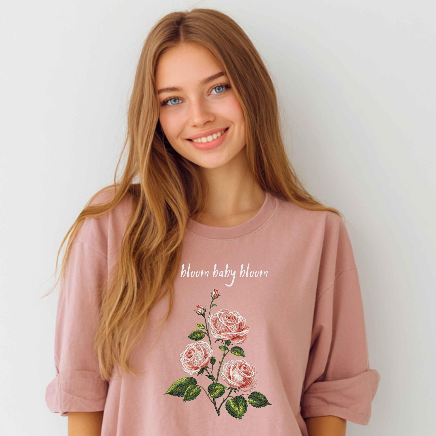 Vintage Pink Roses Machine Embroidery Design PES, Rose Pattern, Flowers Embroidery PES, Perfect for Dresses, Pillowcases, Tote Bags & More