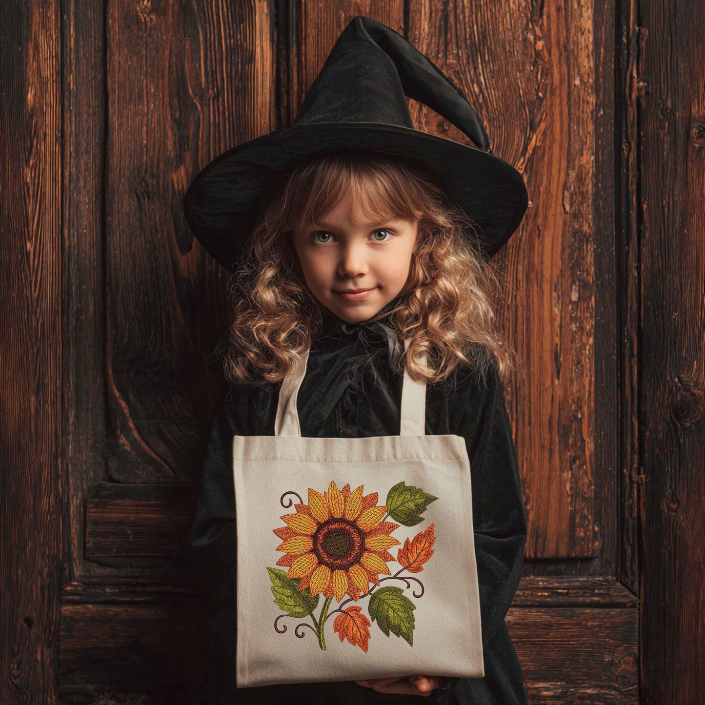 Sunflower Embroidery Machine Design - Perfect for Fall Projects, Home Decor, or Gifts, Cozy Sunflower Pattern PES for  Seasonal DIY Projects