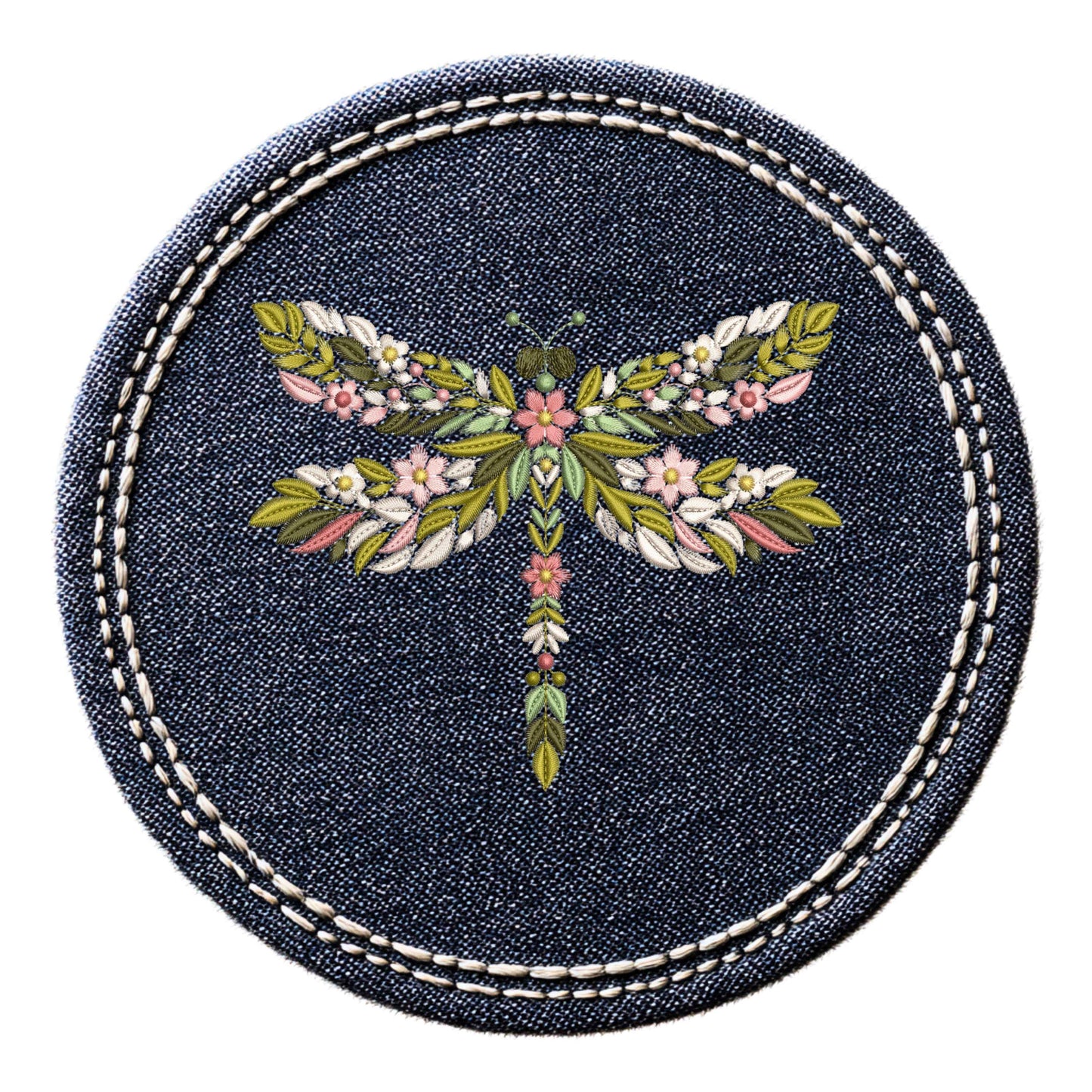 Dragonfly Hand Embroidery Pattern – Digital PDF for DIY Needlework, Instant Download, Dragonfly Pattern, Insect Pattern, Hoop Art Embroidery