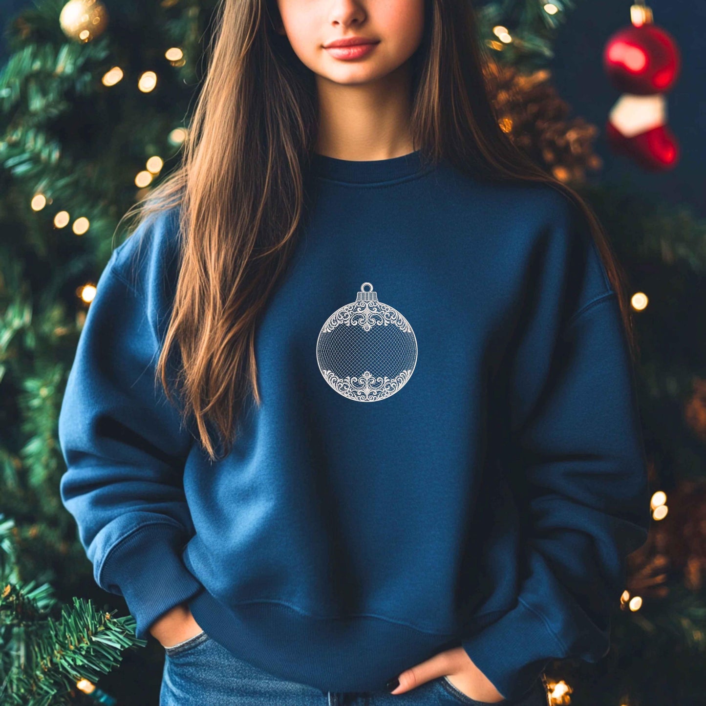 Christmas Ornament Embroidery Design PES, Christmas Bauble Pattern pes, Christmas Ball Pattern, Elegant New Year’s Ball PES DST jef vp3