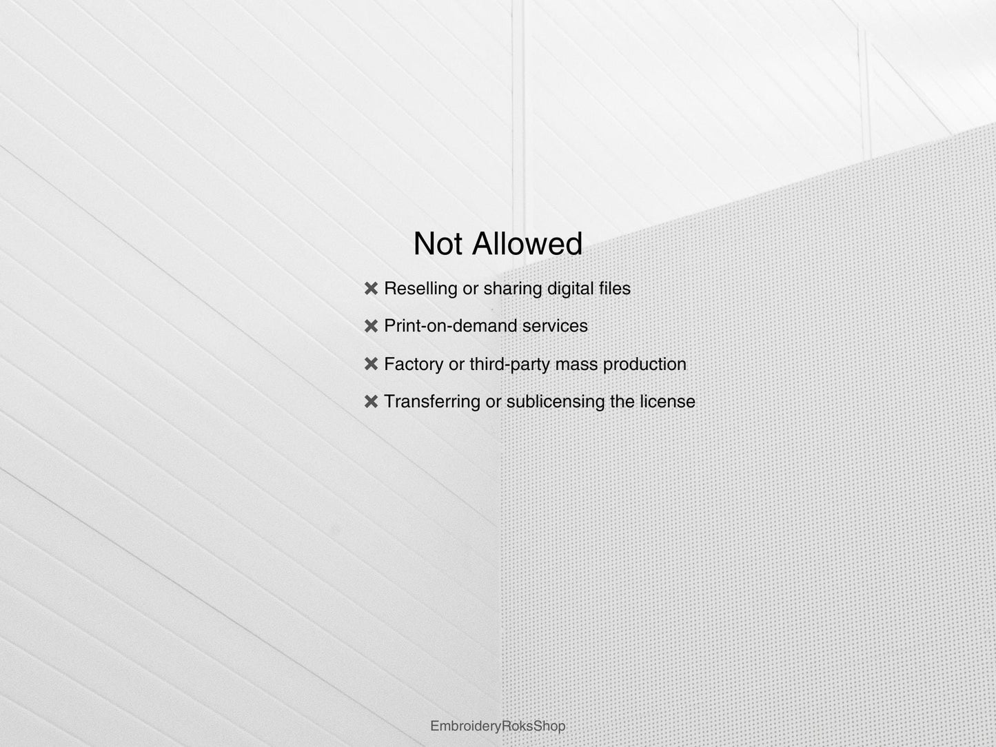 Commercial Use License for Machine Embroidery Designs – Sell Up to 500 Physical Products per Design