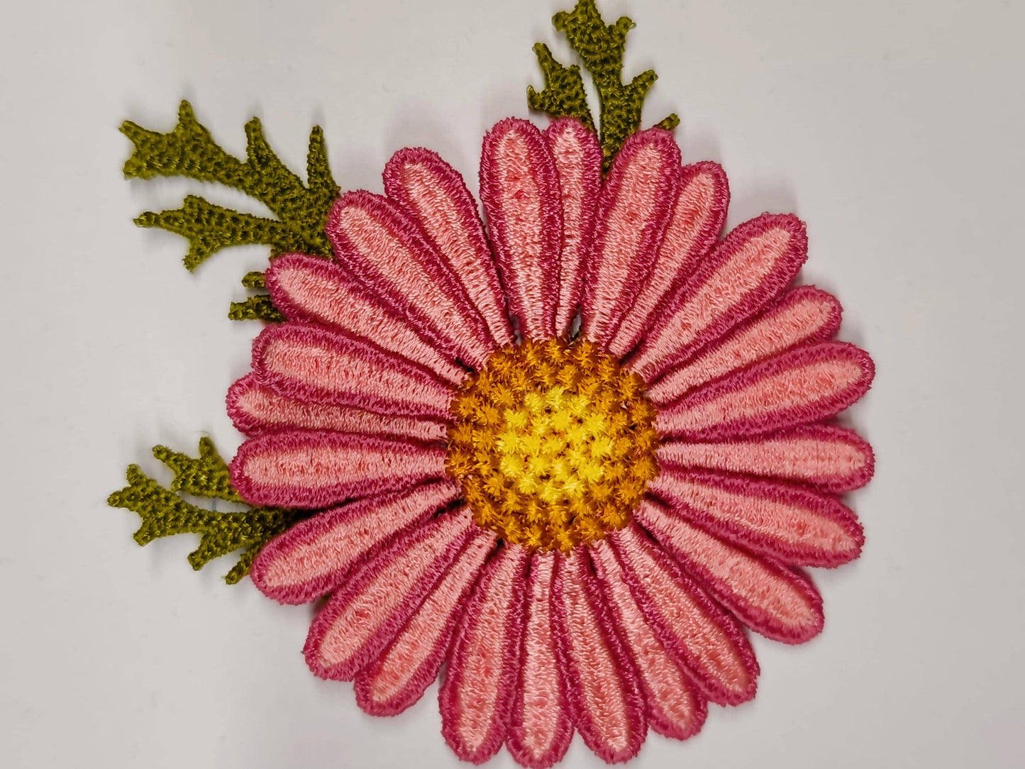 FSL Daisy Embroidery Design, Free Standing Lace Flower 5 Sizes PES DST jef exp, Floral Summer Applique Instant Download, Flower Daisy Lace