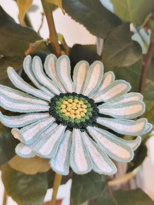 FSL Daisy Embroidery Design, Free Standing Lace Flower 5 Sizes PES DST jef exp, Floral Summer Applique Instant Download, Flower Daisy Lace
