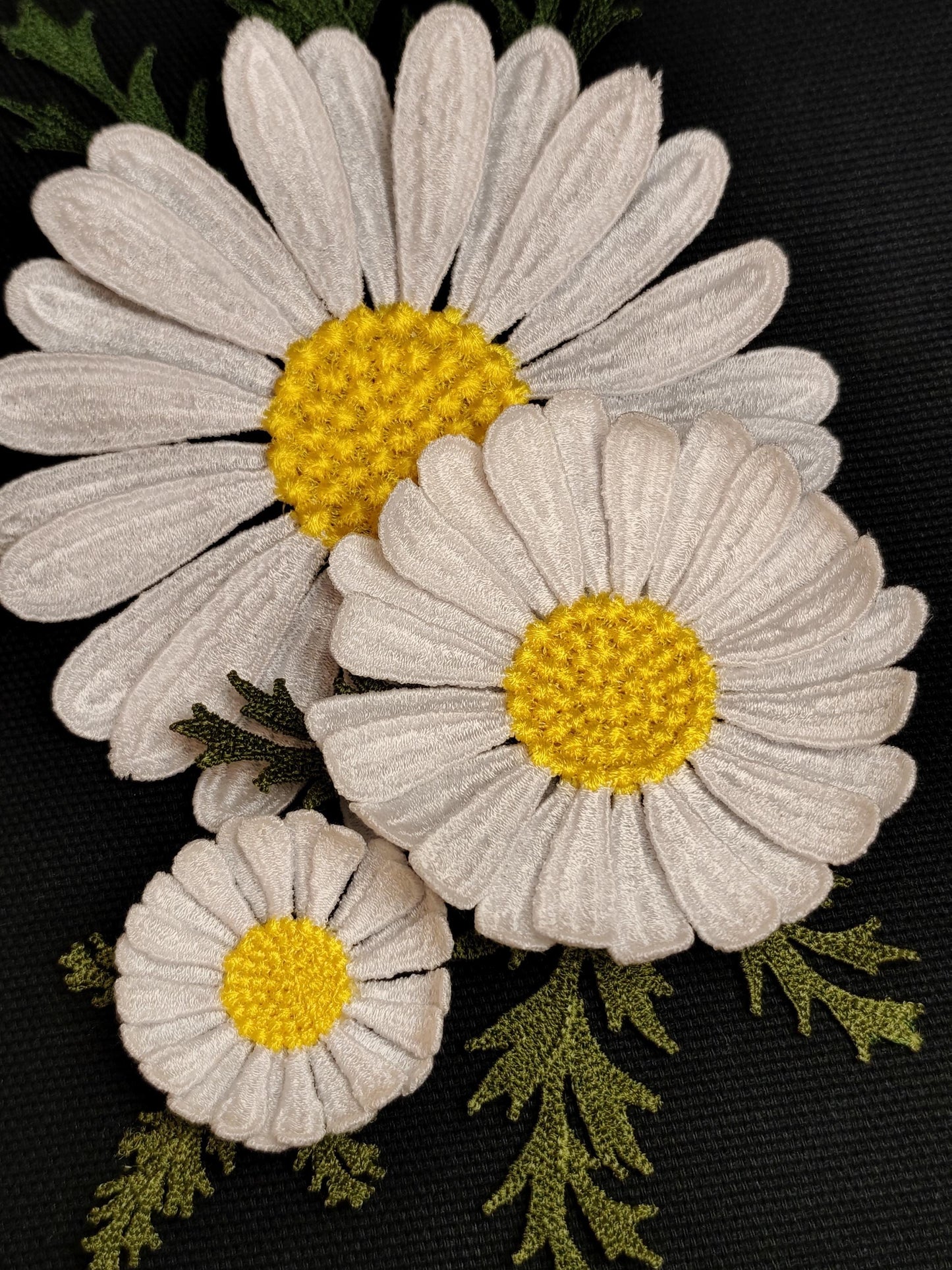 FSL Daisy Embroidery Design, Free Standing Lace Flower, Chamomile Machine Embroidery File, Floral Decor, Instant Download