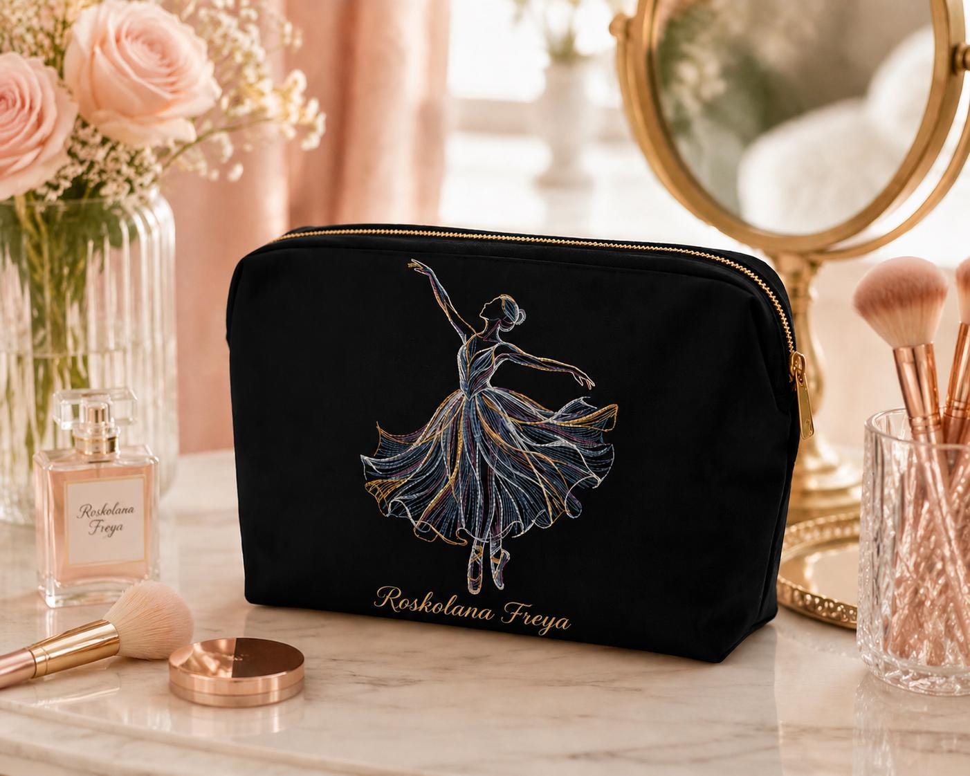 Ballerina Machine Embroidery Design for Clothing, Wall Art, Baby Quilts, DIY Gift Ideas, Instant Download PES DST